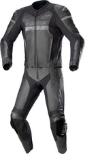 ALPINESTARS 骑行服 GP Force Chaser Two Piece Motorcycle Leather Suit Black