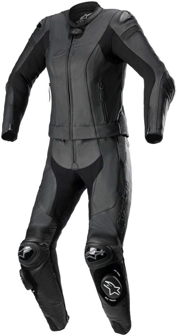 ALPINESTARS 骑行服 Stella Missile V2 Two Piece Womens Leather Suit Black