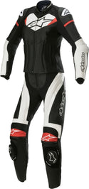 ALPINESTARS 骑行服 Stella GP Plus Ladies Two Piece Motorcycle Leather Suit Black/White/Red