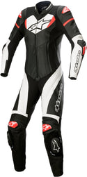 ALPINESTARS 骑行服 Stella GP Plus Ladies 1-Piece Motorcycle Leather Suit Black/White/Red