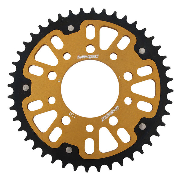 SUPERSPROX 链轮 REAR STEALTH SPROCKET ALU/STL 44T-525 GLD HON