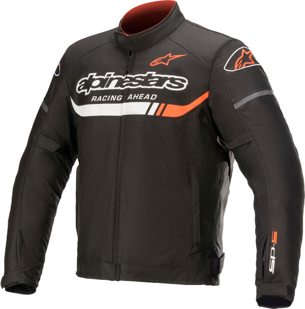 ALPINESTARS 骑行夹克 T-SP S Ignition Waterproof Motorcycle Textile Jacket Black/White/Red