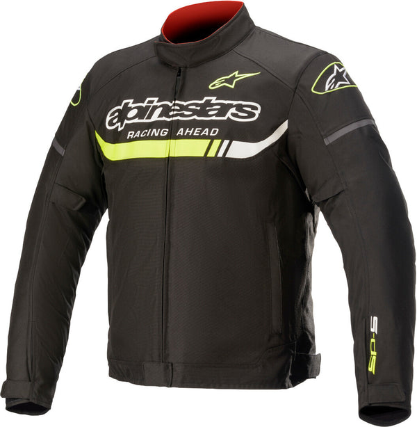 ALPINESTARS 骑行夹克 T-SP S Ignition Waterproof Motorcycle Textile Jacket Black/Yellow