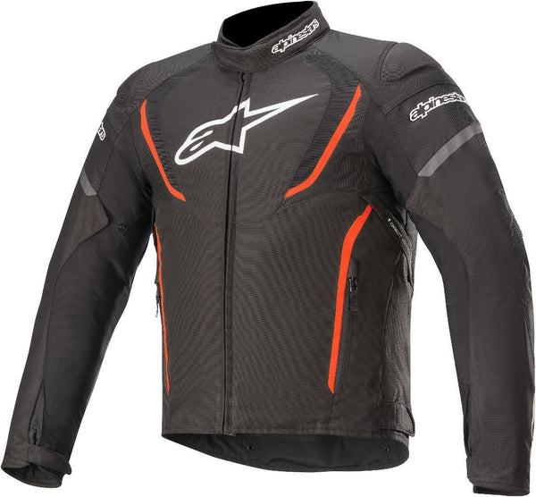 ALPINESTARS 骑行夹克 T-Jaws V3 Waterproof Motorcycle Textile Jacket Black/Red