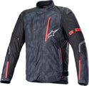 ALPINESTARS 骑行夹克 RX-5 Drystar Motorcycle Textile Jacket Black/Camouflage