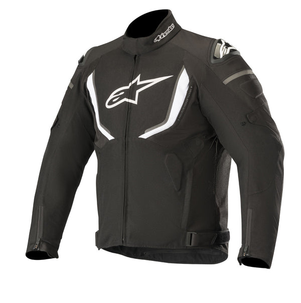 ALPINESTARS 骑行夹克 T-GP R v2 Waterproof Motorcycle Textile Jacket Black/White