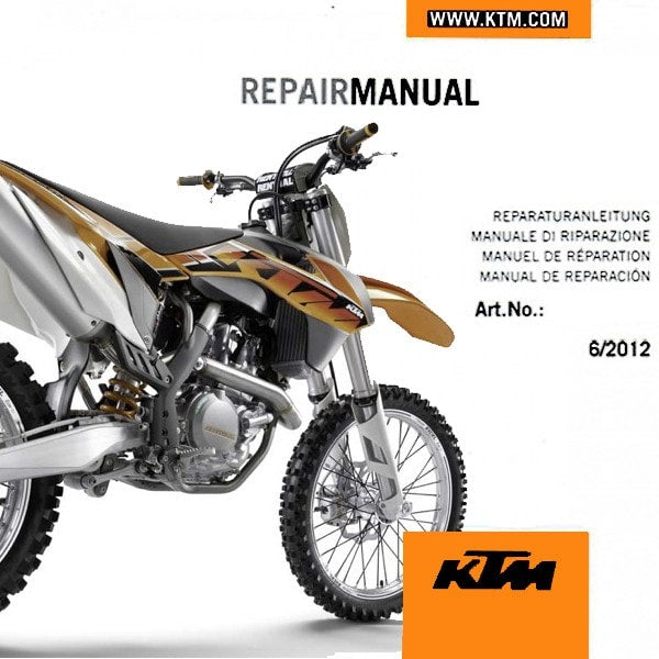 KTM 450 505 SX-F Service Manual 2008-2014 3206184