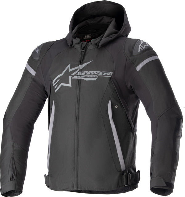 ALPINESTARS 骑行夹克 Zaca waterproof Motorcycle Textile Jacket Black/Grey