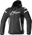 ALPINESTARS 骑行夹克 Zaca waterproof Motorcycle Textile Jacket Black/White