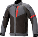 ALPINESTARS 骑行夹克 Headlands Drystar Motorcycle Textile Jacket Black/Grey/Red