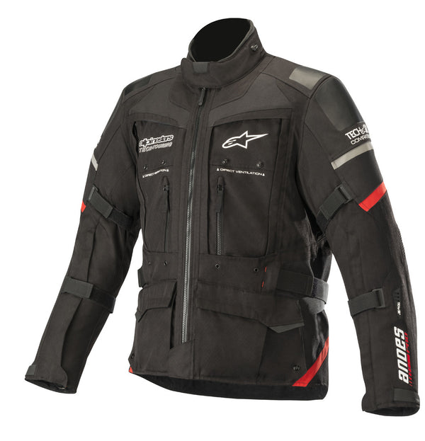 ALPINESTARS 骑行夹克 Andes Pro Drystar Tech-Air Motorcycle Textile Jacket Black/Red