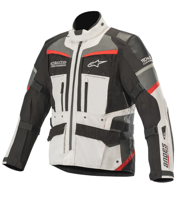 ALPINESTARS 骑行夹克 Andes Pro Drystar Tech-Air Motorcycle Textile Jacket Black/Light Grey