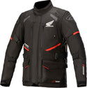 ALPINESTARS 骑行夹克 Honda Andes v3 Drystar Motorcycle Textile Jacket Black/Red