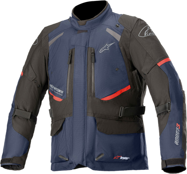 ALPINESTARS 骑行夹克 Andes V3 Drystar Motorcycle Textile Jacket Dark Blue/Black