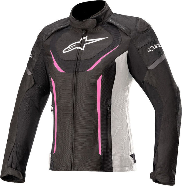 ALPINESTARS 骑行夹克 Stella T-Jaws V3 Waterproof Ladies Motorcycle Textile Jacket Black/White/Pink