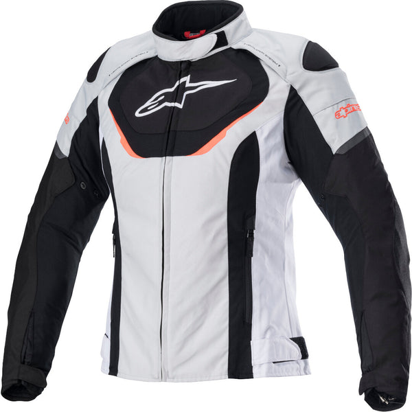 ALPINESTARS 骑行夹克 Stella T-Jaws V3 Waterproof Ladies Motorcycle Textile Jacket Grey/Black/White
