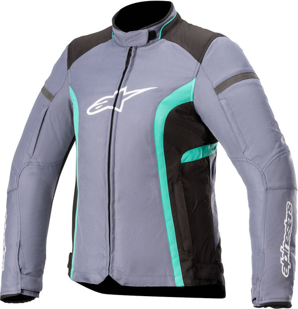 ALPINESTARS 骑行夹克 Stella T-Kira V2 Waterproof Ladies Motorcycle Textile Jacket Light Grey/Black