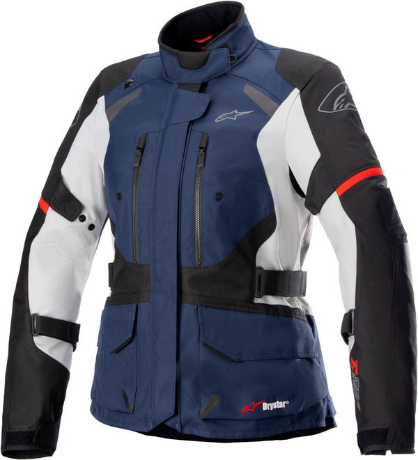 ALPINESTARS 骑行夹克 Stella Andes V3 Drystar Ladies Motorcycle Textile Jacket Blue