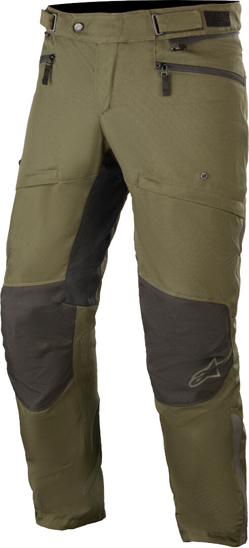 ALPINESTARS 骑行裤 AST-1 V2 Waterproof Motorcycle Textile Pants Military Green