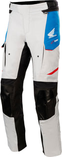 ALPINESTARS 骑行裤 Honda Andes v3 Drystar Motorcycle Textile Pants Gray/Blue