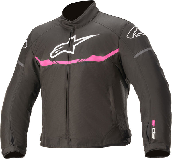 ALPINESTARS 骑行夹克 T-SPS Waterproof Kids Motorcycle Textile Jacket Black/Pink