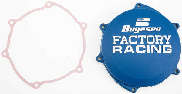BOYESEN 发动机 FACTORY RACING CLUTCH COVER YAM 蓝