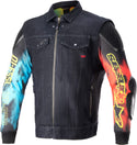 ALPINESTARS 骑行夹克 AS-DSL Kentaro Denim Motorcycle Textile Jacket