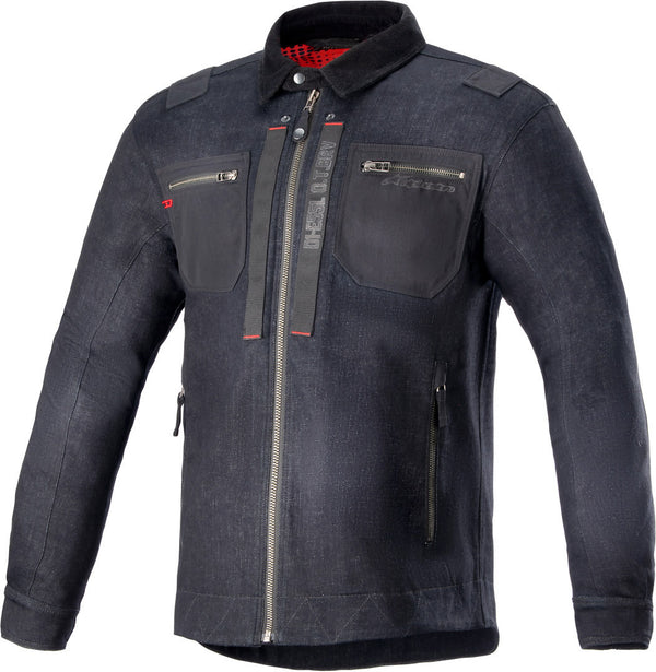 ALPINESTARS 骑行衣 AS-DSL Toshio Denim Motorcycle Shirt