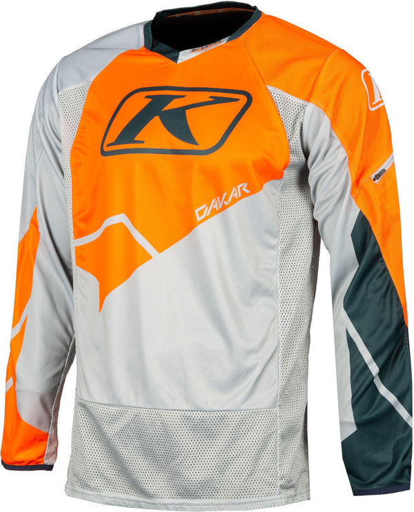 Klim 骑行衣 Dakar Motocross Jersey Grey/Orange