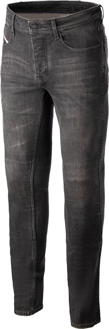 ALPINESTARS 骑行裤 AS-DSL Toru Tech Riding Slim Fit Motorcycle Textile Pants Worn Black Overdye
