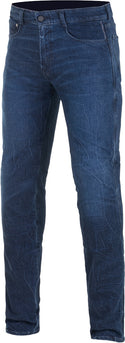 ALPINESTARS 骑行裤 Copper V2 Plus Motorcycle Jeans Dark Stone Wash