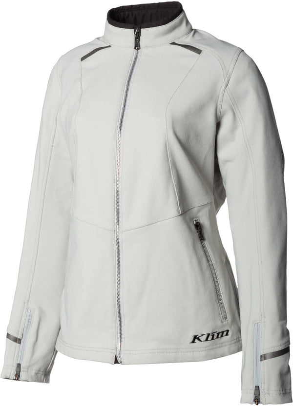 Klim Marrakesh Ladies Motorcycle Textile Jacket Light Grey