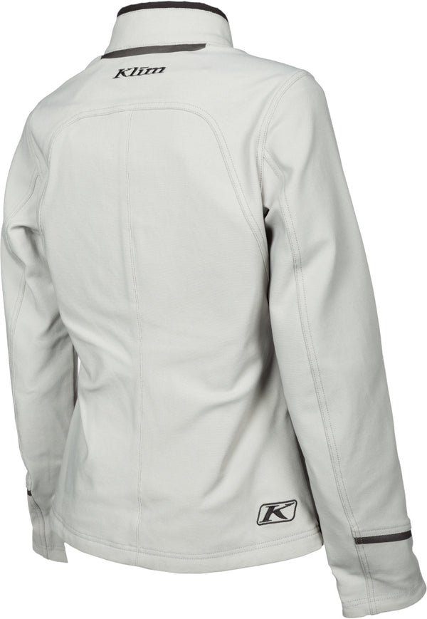 Klim Marrakesh Ladies Motorcycle Textile Jacket Light Grey