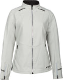 Klim Marrakesh Ladies Motorcycle Textile Jacket Light Grey