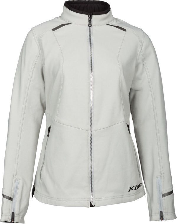 Klim Marrakesh Ladies Motorcycle Textile Jacket Light Grey