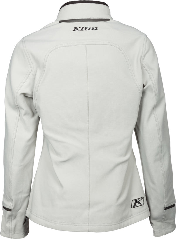 Klim Marrakesh Ladies Motorcycle Textile Jacket Light Grey