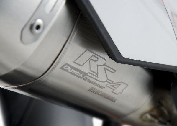 YOSHIMURA 排气管 RS-4 HEADER/CANISTER/END CAP EXHAUST SLIP-ON SS-AL-CF