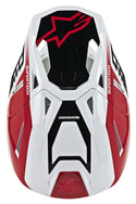 ALPINESTARS 头盔 Supertech M-8 Triple Helmet Red/White Gloss M-8