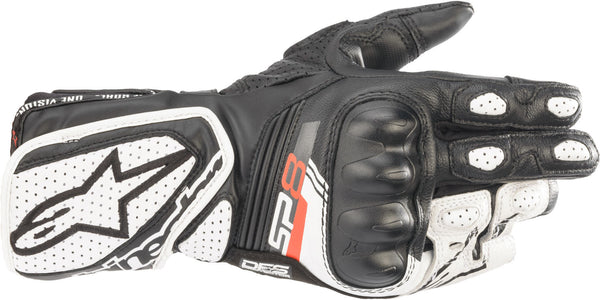 ALPINESTARS 手套 Stella SP-8 V3 Ladies Motorcycle Gloves Black/White