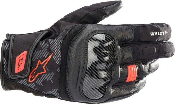 ALPINESTARS 手套 SMX Z Drystar Motorcycle Gloves Black/Red
