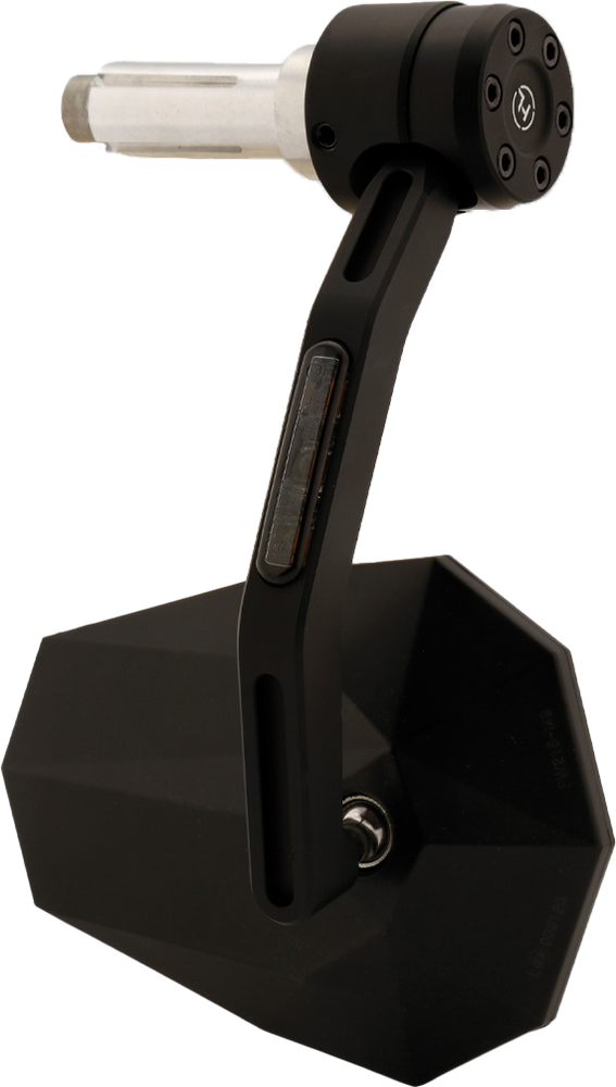 HIGHSIDER 后视镜 Stealth X7 Handlebar End Mirror With LED Lights