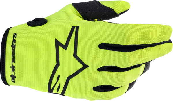 ALPINESTARS 手套 Radar Kids Motocross Gloves Yellow