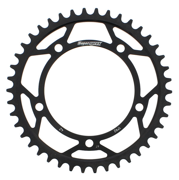 SUPERSPROX 后链轮 钢制 42T-525 黑 SUZ/TRI