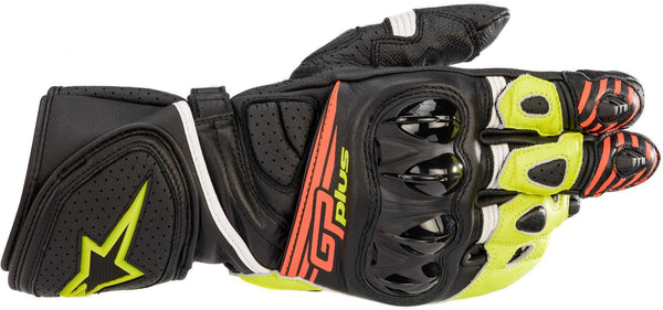 ALPINESTARS 手套 GP Plus R V2 Motorcycle Gloves Black/Yellow