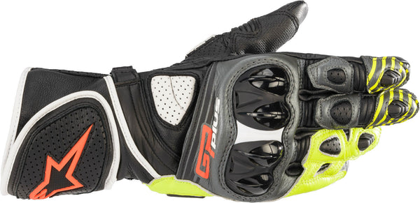 ALPINESTARS 手套 GP Plus R V2 Motorcycle Gloves Black/Gray/Red