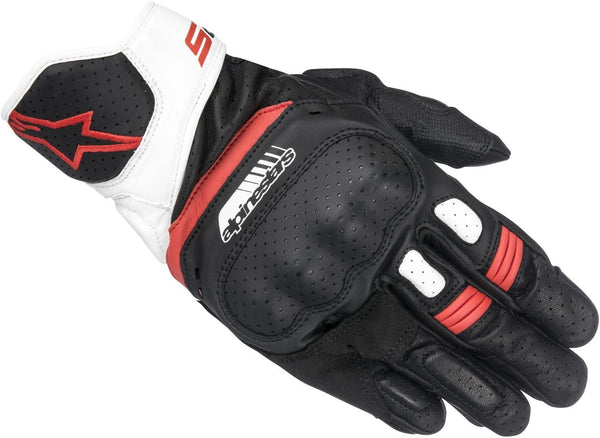 ALPINESTARS 手套 SP-5 Gloves Black/White/Red