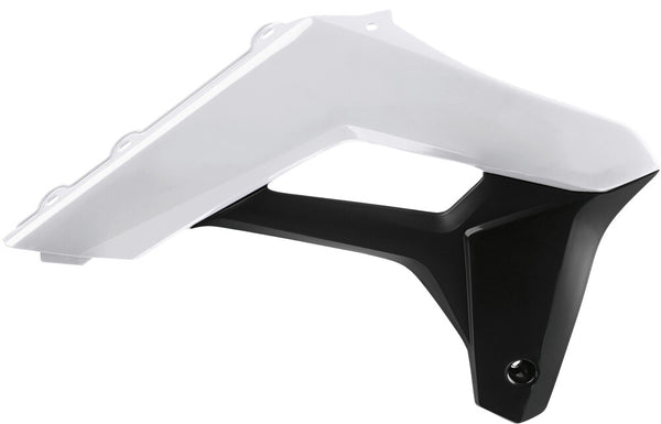 Polisport 水箱护板 Sherco Radiator Scoops White/Black Sherco