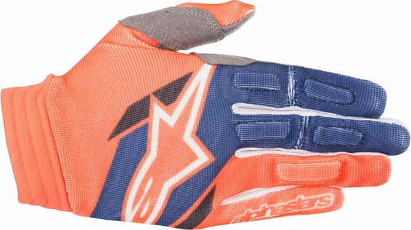 ALPINESTARS 手套 Aviator Gloves 2018 Orange/Blue
