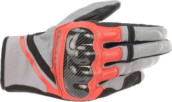 ALPINESTARS 手套 Chrome Motorcycle Gloves Grey/Black/Red