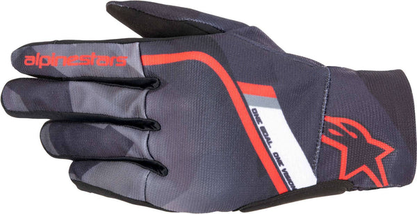 ALPINESTARS 手套 Reef Motorcycle Gloves Black/Gray/Red